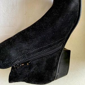Black ankle boots